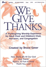 We Give Thanks