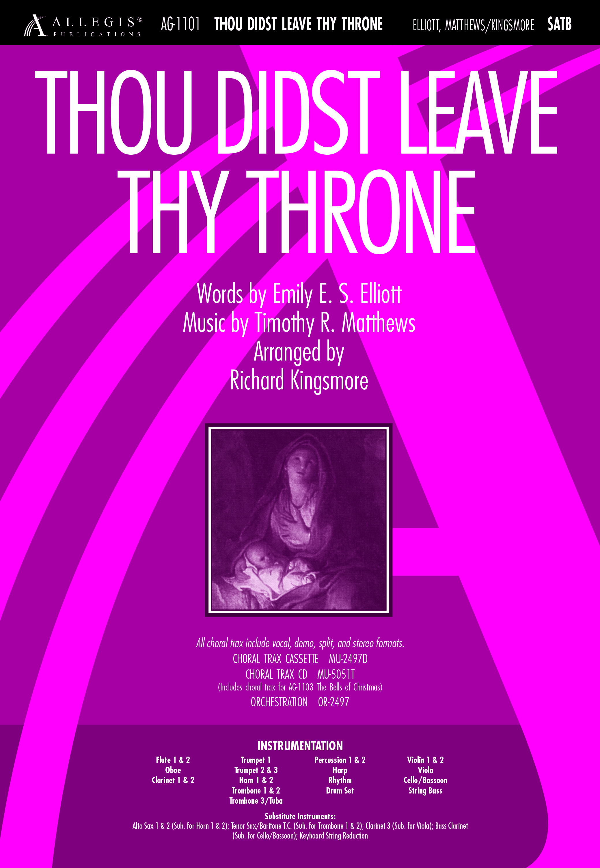 Thou Didst Leave Thy Throne